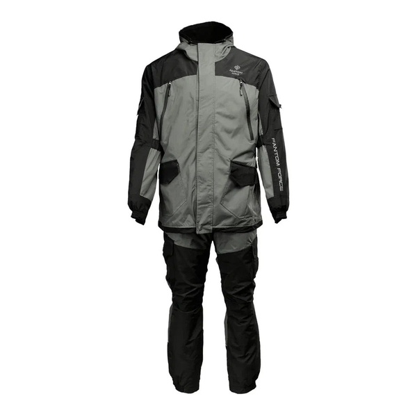 Костюм демисезонный Fantom Force Gorka Next Demi Taslan 330 grey 18-5203/ black 902