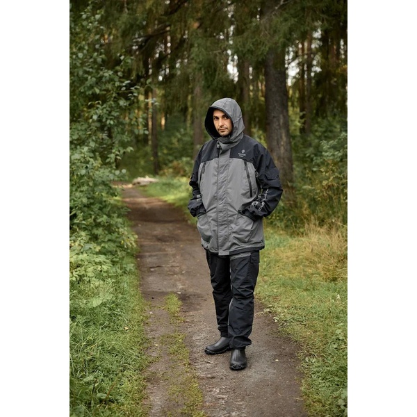 Костюм демисезонный Fantom Force Gorka Next Demi Taslan 330 grey 18-5203/ black 902