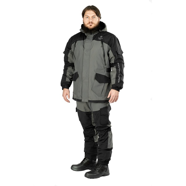 Костюм демисезонный Fantom Force Gorka Next Demi Taslan 330 grey 18-5203/ black 902