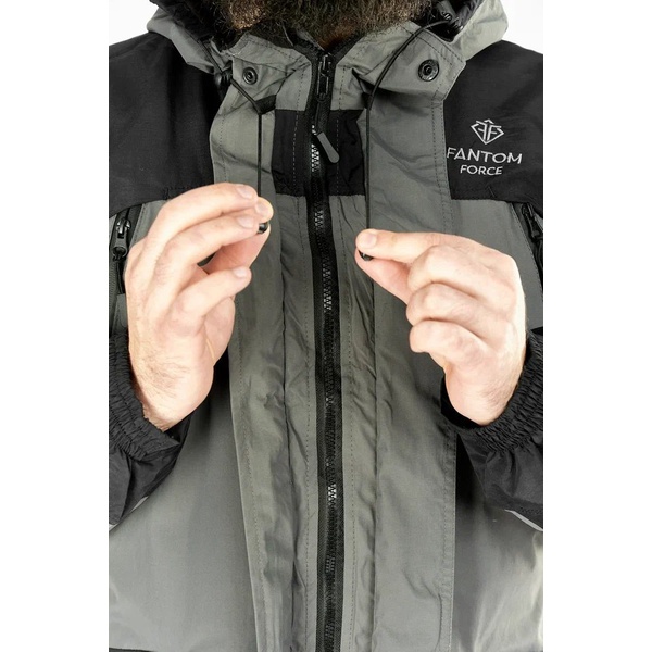 Костюм демисезонный Fantom Force Gorka Next Demi Taslan 330 grey 18-5203/ black 902