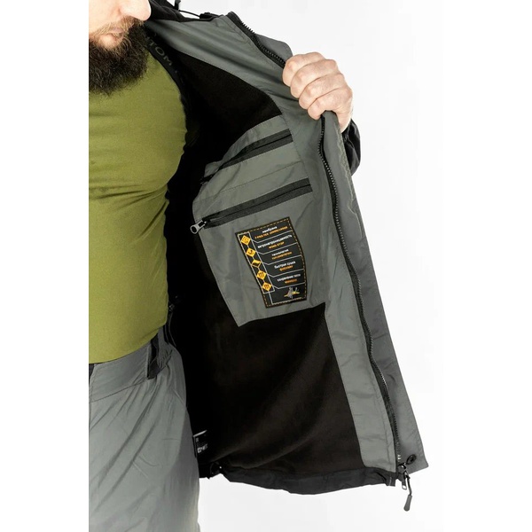 Костюм демисезонный Fantom Force Gorka Next Demi Taslan 330 grey 18-5203/ black 902