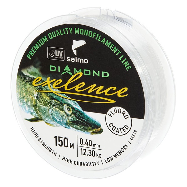 Леска Salmo Diamond Exelence Fluoro Coated Clear, 150/040
