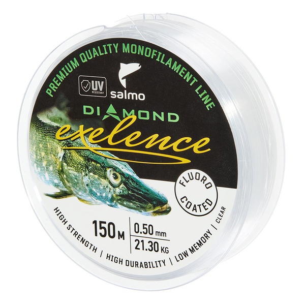 Леска Salmo Diamond Exelence Fluoro Coated Clear, 150/050