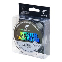 Леска Salmo Diamond Feeder & Match Fluoro Coated Olive Green, 150/028
