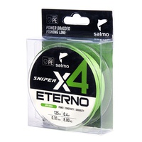 Шнур плетёный Salmo Sniper х4 Eterno Braid Apple Green, 125/010