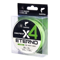 Шнур плетёный Salmo Sniper х4 Eterno Braid Apple Green, 125/016