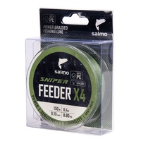 Шнур плетёный Salmo Sniper х4 Feeder Braid Army Green, 150/010