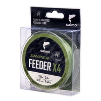 Шнур плетёный Salmo Sniper х4 Feeder Braid Army Green, 150/012