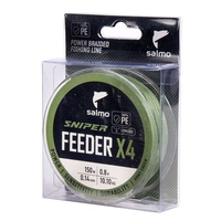 Шнур плетёный Salmo Sniper х4 Feeder Braid Army Green, 150/014