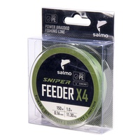 Шнур плетёный Salmo Sniper х4 Feeder Braid Army Green, 150/016