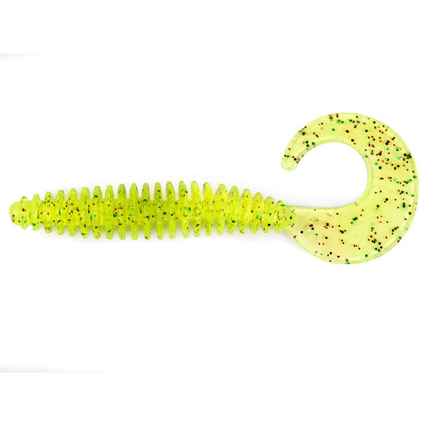 Твистеры съедобные искусственные Lucky John Pro Series Ultraworm Curly 3,0in (7.62см) 7шт S15
