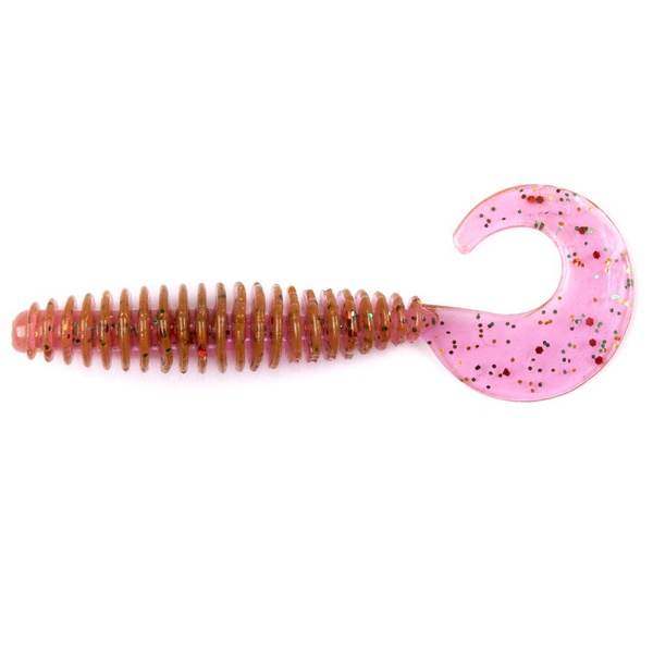 Твистеры съедобные искусственные Lucky John Pro Series Ultraworm Curly 4,0in (10.16см) 5шт S14
