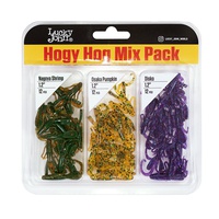 Твистеры съедобные искусственные Lucky John Pro Series Hogy Hog 1.2in (3.05см) Mix Pack/Mix1 36шт