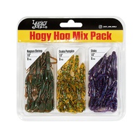 Твистеры съедобные искусственные Lucky John Pro Series Hogy Hog 1.6in (4.1см) Mix Pack/Mix1 24шт