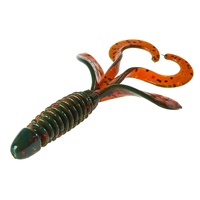Твистеры съедобные искусственные Lucky John Pro Series Hogy Tail 4,0in (10см) 5шт PA16