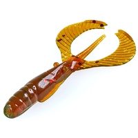 Твистеры съедобные искусственные Lucky John Pro Series Curly Shrimp 2,0in (5см) 10шт PA16