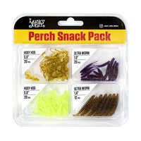 Твистеры съедобные искусственные Lucky John Pro Series Perch Snack Pack 03 Set/Mix Pack