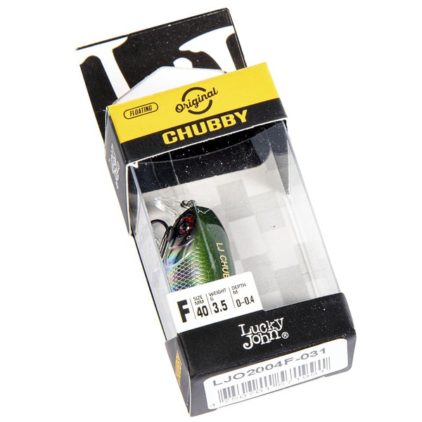 Воблер Lucky John Original Chubby F 4 см 031