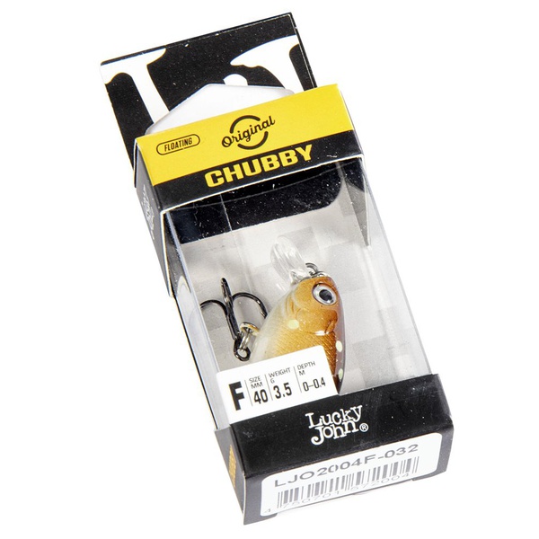 Воблер Lucky John Original Chubby F 4 см 032
