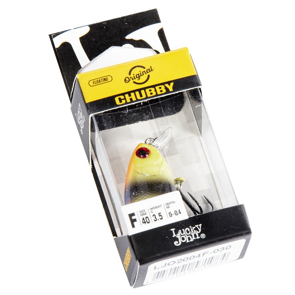 Воблер Lucky John Original Chubby F 4 см 030