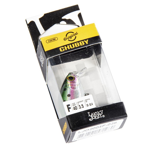 Воблер Lucky John Original Chubby F 4 см 028