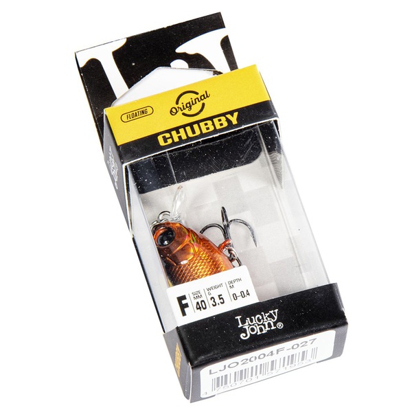 Воблер Lucky John Original Chubby F 4 см 027