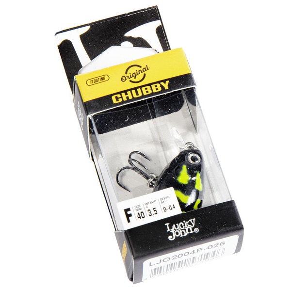 Воблер Lucky John Original Chubby F 4 см 026