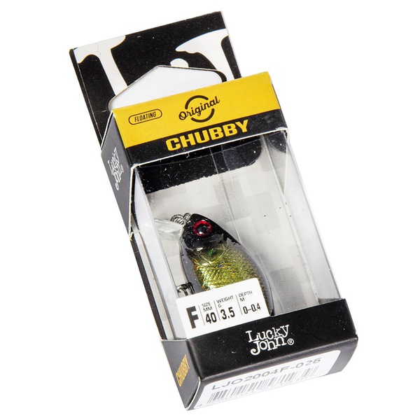 Воблер Lucky John Original Chubby F 4 см 025