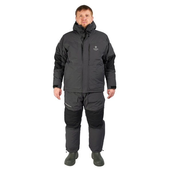 Костюм зимний рыболовный Fantom Force Freeze - К grey/black