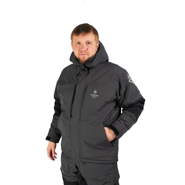 Костюм зимний рыболовный Fantom Force Freeze - К grey/black