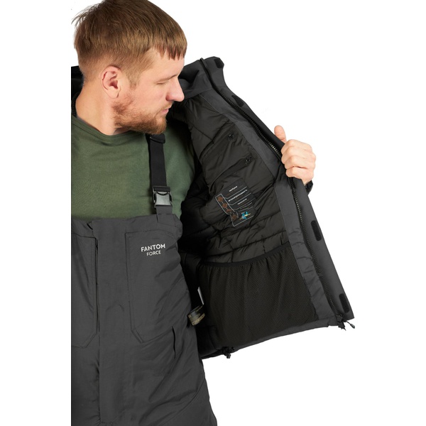 Костюм зимний рыболовный Fantom Force Freeze - К grey/black