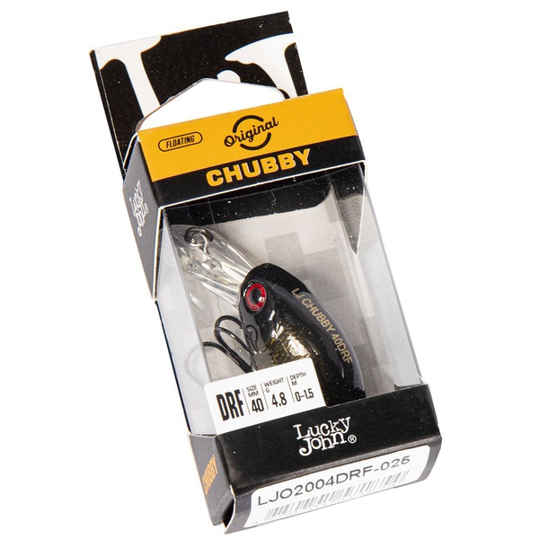 Воблер Lucky John Original Chubby DR F 4 см 025