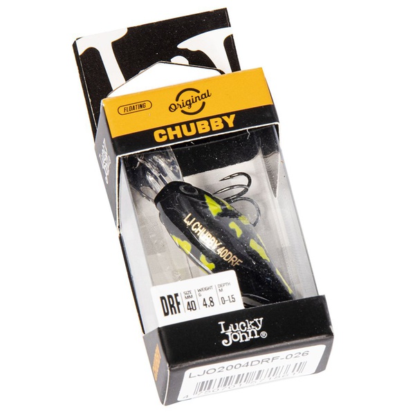 Воблер Lucky John Original Chubby DR F 4 см 026