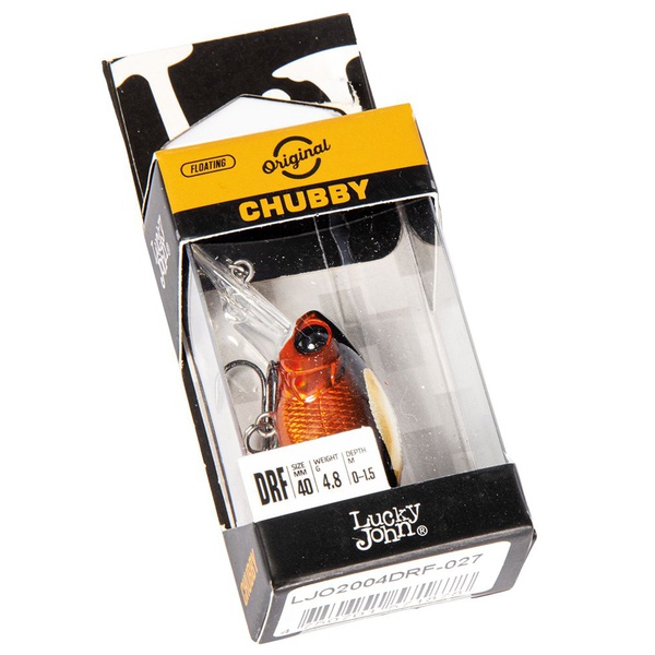 Воблер Lucky John Original Chubby DR F 4 см 027