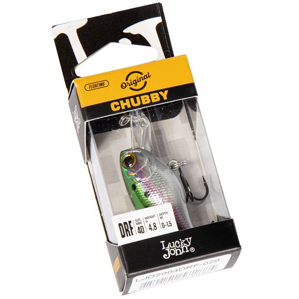 Воблер Lucky John Original Chubby DR F 4 см 028