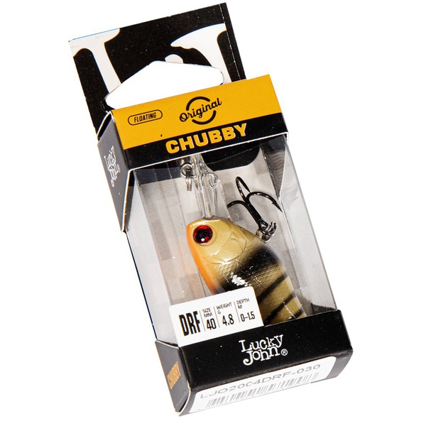 Воблер Lucky John Original Chubby DR F 4 см 030