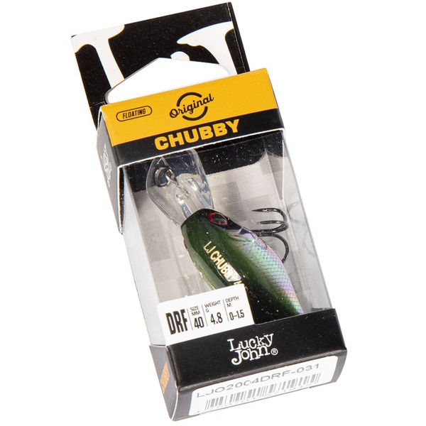 Воблер Lucky John Original Chubby DR F 4 см 031