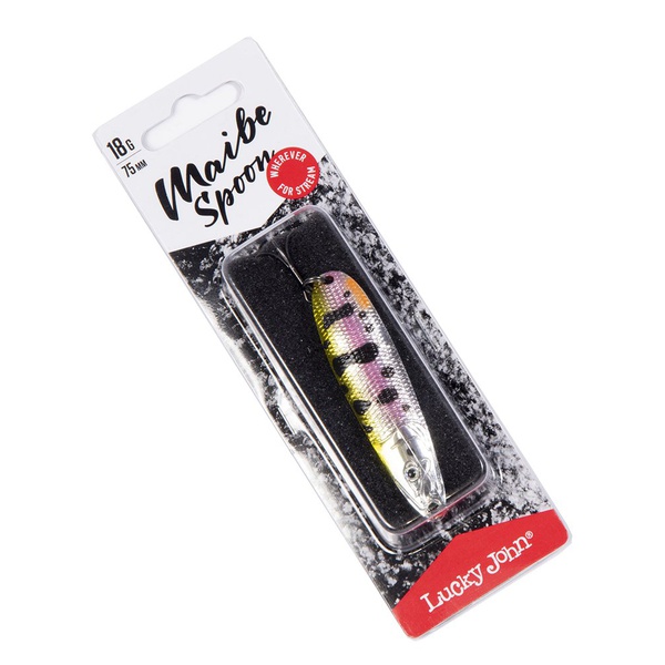 Блесна колеблющаяся Lucky John Maibe Spoon 001, 75мм/18г