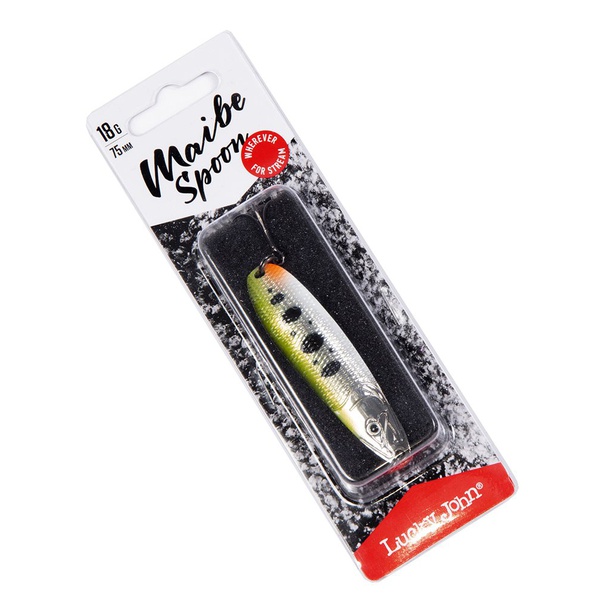 Блесна колеблющаяся Lucky John Maibe Spoon 003, 75мм/18г
