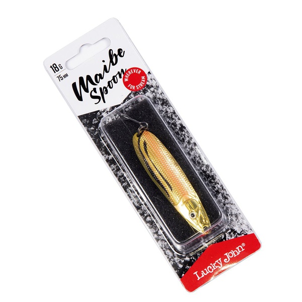 Блесна колеблющаяся Lucky John Maibe Spoon 005, 75мм/18г