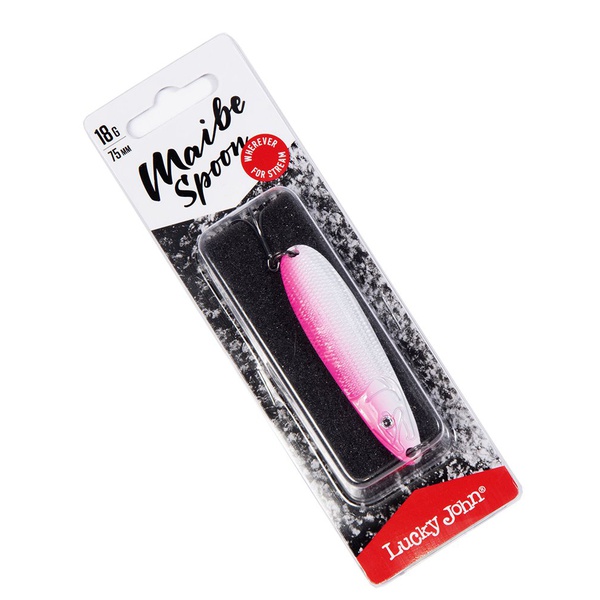 Блесна колеблющаяся Lucky John Maibe Spoon 009, 75мм/18г