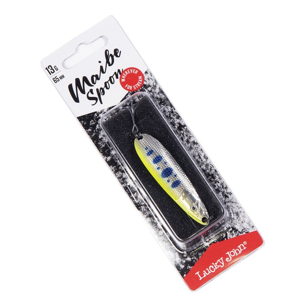 Блесна колеблющаяся Lucky John Maibe Spoon 010, 65мм/13г