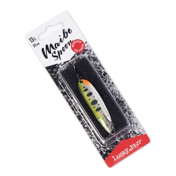 Блесна колеблющаяся Lucky John Maibe Spoon 003, 65мм/13г