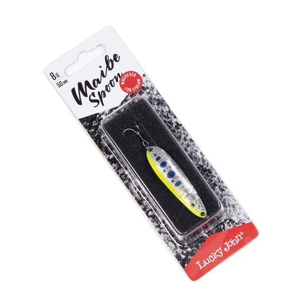 Блесна колеблющаяся Lucky John Maibe Spoon 010, 50мм/8г