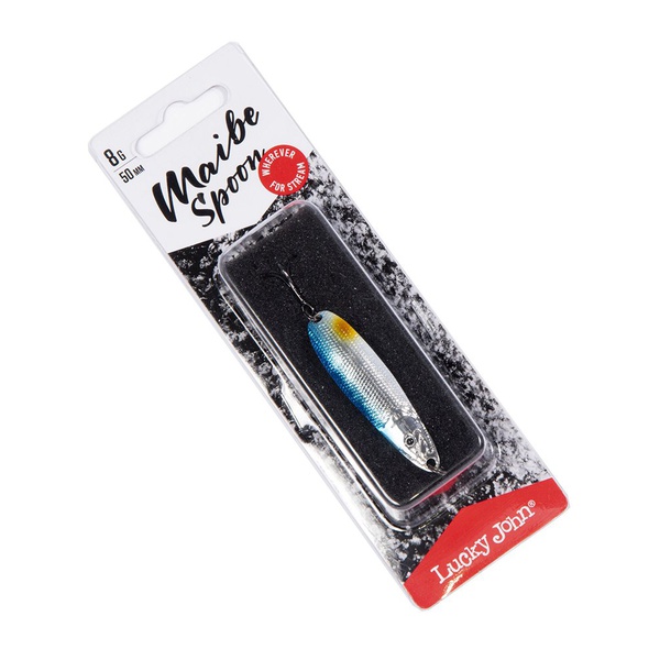 Блесна колеблющаяся Lucky John Maibe Spoon 007, 50мм/8г