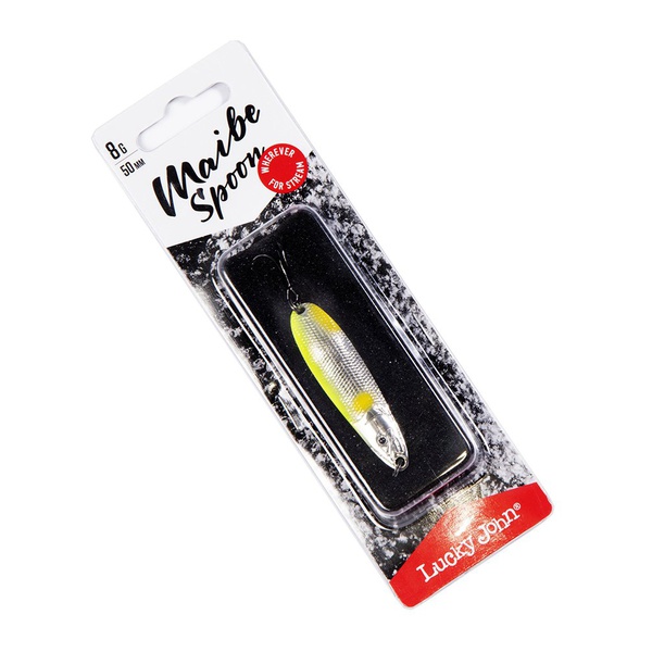 Блесна колеблющаяся Lucky John Maibe Spoon 002, 50мм/8г
