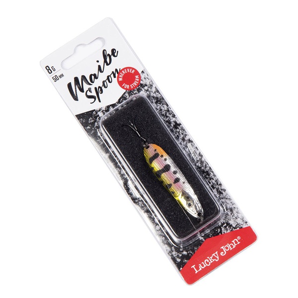 Блесна колеблющаяся Lucky John Maibe Spoon 001, 50мм/8г