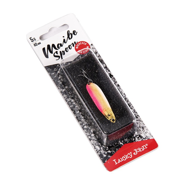 Блесна колеблющаяся Lucky John Maibe Spoon 008, 40мм/5г