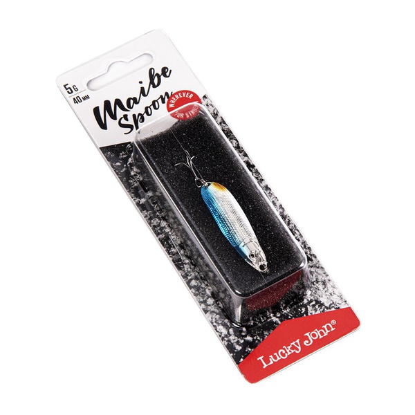 Блесна колеблющаяся Lucky John Maibe Spoon 007, 40мм/5г