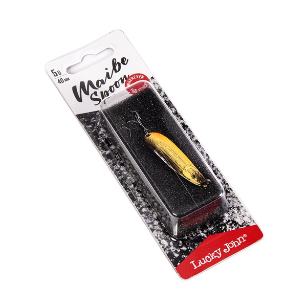 Блесна колеблющаяся Lucky John Maibe Spoon 004, 40мм/5г